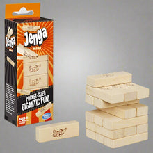 Classic Jenga Wooden Stacking Tower Family Board Game