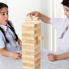 Classic Jenga Wooden Stacking Tower Family Board Game