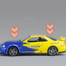 Nissan GTR R34 Skyline Die Cast 1:32 Scale Model