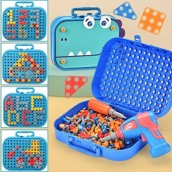 Drill Screw Space Simulation Kids Activity Tool Set