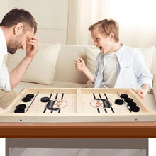 Sling Puck Fast Sling Wooden Tabletop Game Playset