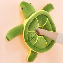 Cute Fluffy Turtle Plush Stuffed