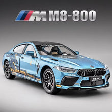 1:24 Scale Die Cast BMW M8 Model Vehicle