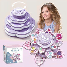 Girls 2 in 1 Combo  Makeup Set Fun Cosmetic Box