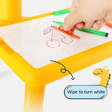 3 in 1 Kids Art Projector Painting Desk Table