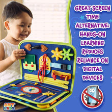 Kids Montessori Busy Book Early Educational Activity Play Set