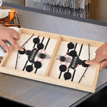 Sling Puck Fast Sling Wooden Tabletop Game Playset