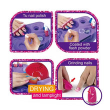 Girls Manicure Grinding Nails Kit with Nail Tools
