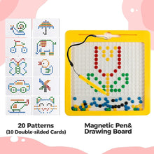 Creative Kids Magnetic Drawing Board Beads Learning Toy