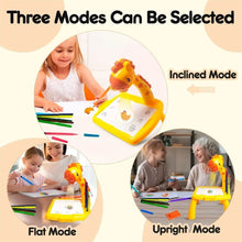 3 in 1 Kids Art Projector Painting Desk Table