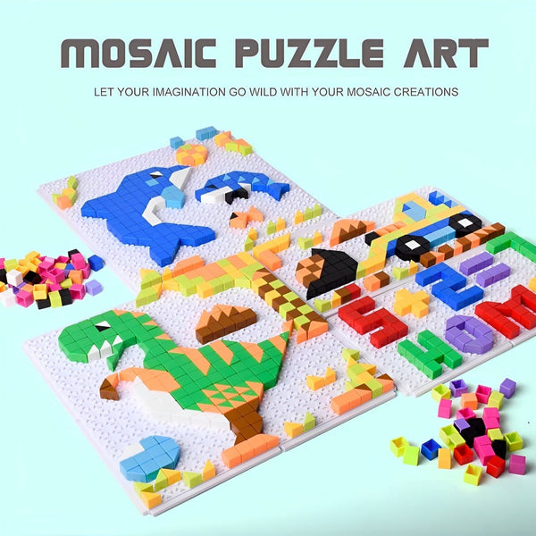 Creative 6 in 1 Building Blocks Puzzle Learning Toy