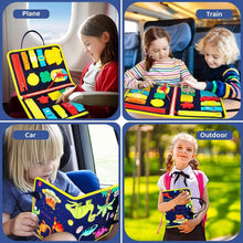 Kids Montessori Busy Book Early Educational Activity Play Set