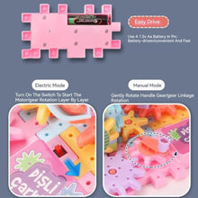 Electric Gear Building Blocks Educational Toy Set for Kids