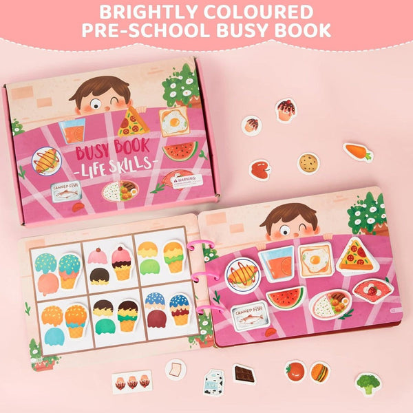 Interactive Busy Book for Toddlers Educational Activity Set