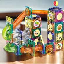 Colorful Magnetic Building Blocks STEM Learning Play Set