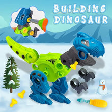 DIY Building Colourful Dinosaur Educational Toy Set for Kids