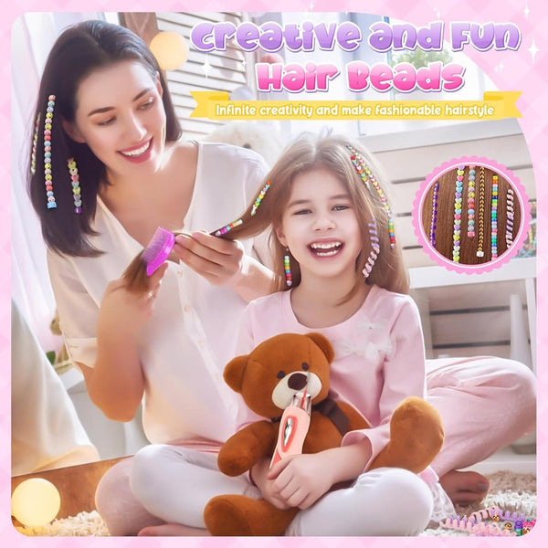 DIY Hair Braiding Beading Set Creative Fashion Kit