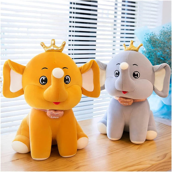 Adorable Elephant Plush Snuggly Soft Stuffed