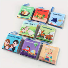 Soft Cloth Baby Books Early Learning Educational Set