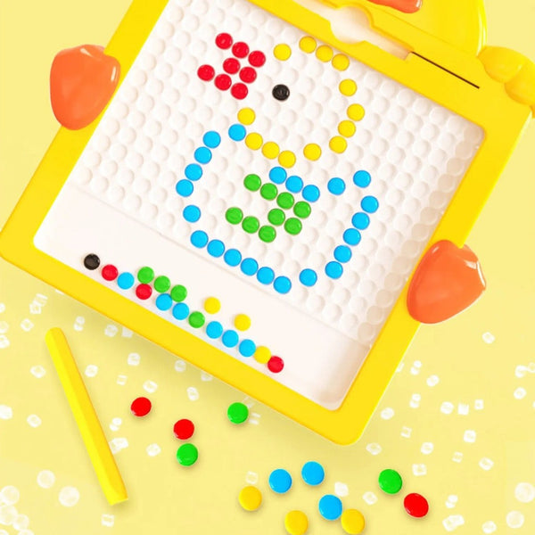 Creative Kids Magnetic Drawing Board Beads Learning Toy