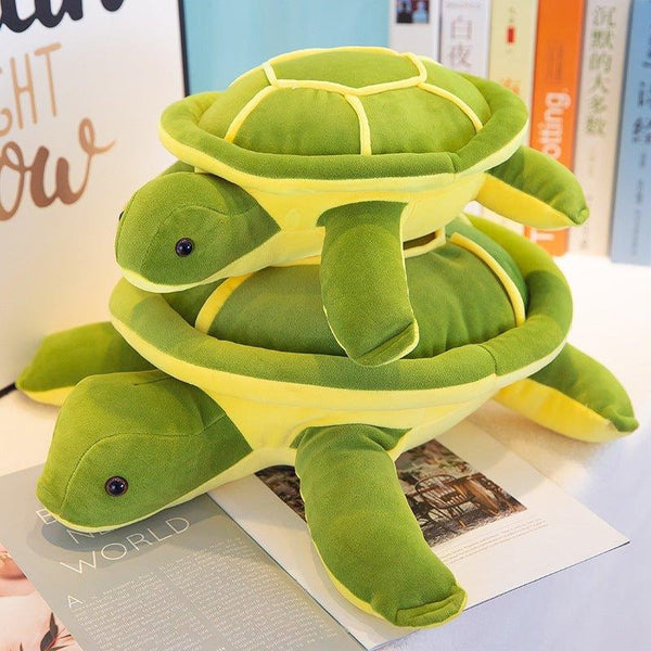 Cute Fluffy Turtle Plush Stuffed