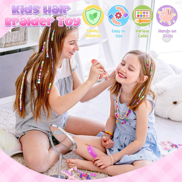 DIY Hair Braiding Beading Set Creative Fashion Kit