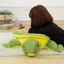 Cute Fluffy Turtle Plush Stuffed