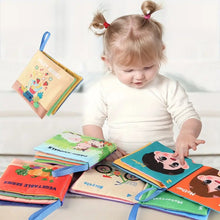 Soft Cloth Baby Books Early Learning Educational Set