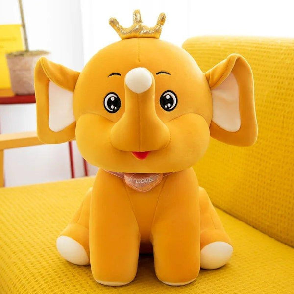 Adorable Elephant Plush Snuggly Soft Stuffed