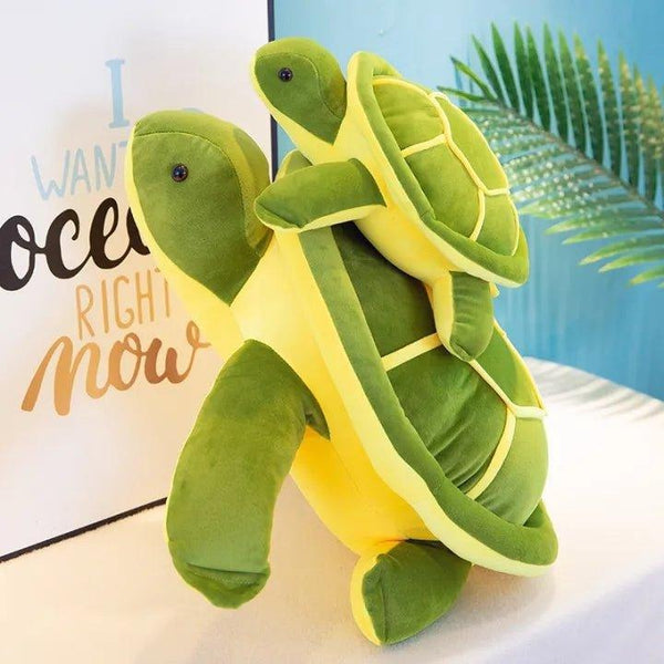 Cute Fluffy Turtle Plush Stuffed