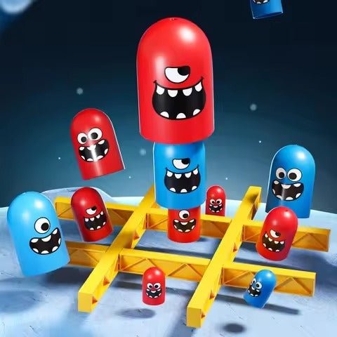 Emoji Tic Tac Toe Travel-Friendly Family Game